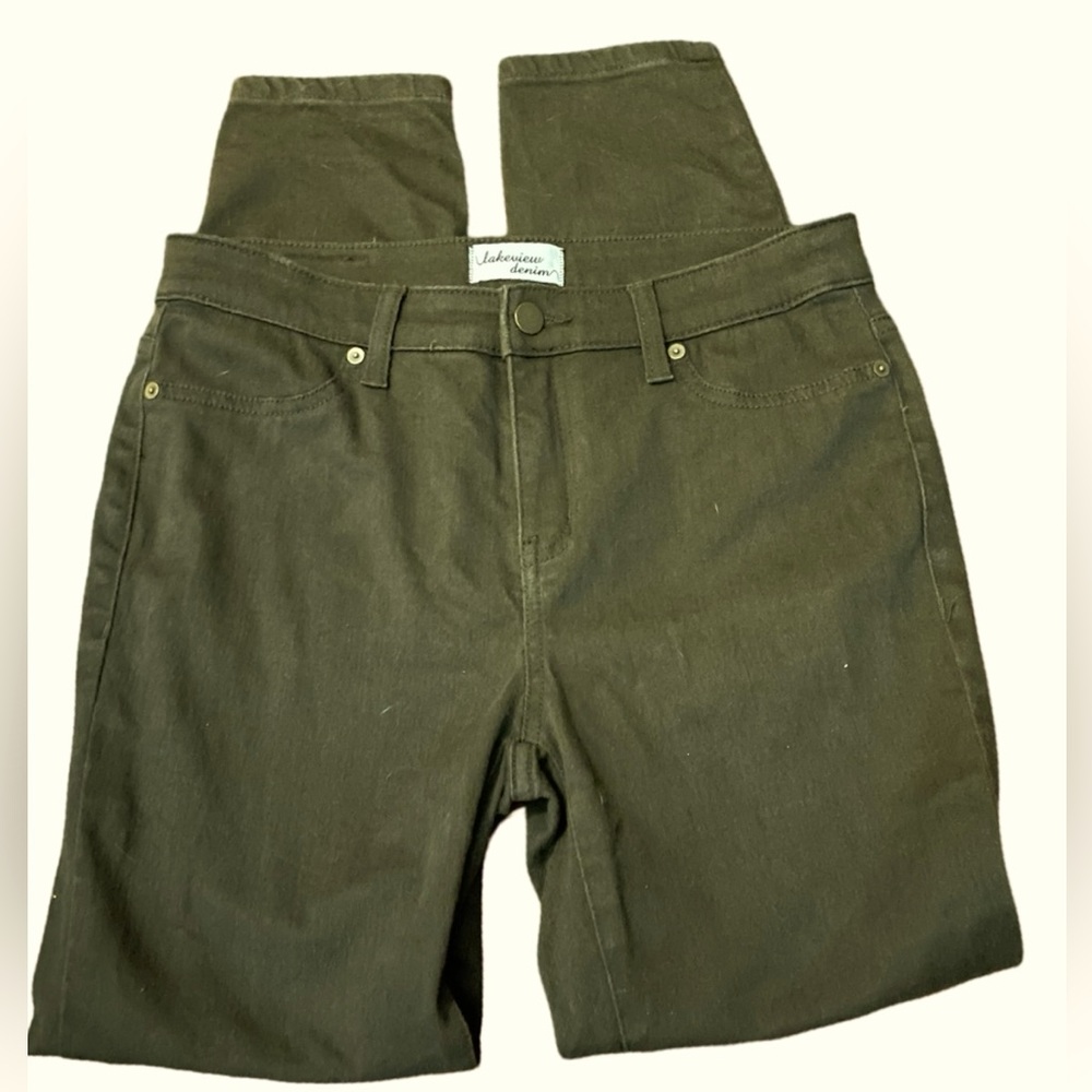 Lakeview Denim chocolate brown Skinny Colored Jean StitchFix size 6 size 28